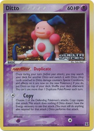 Ditto (38/113) (Stamped) [EX: Delta Species] | Exor Games Dartmouth