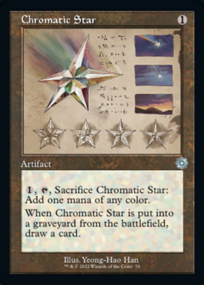 Chromatic Star (Retro Schematic) [The Brothers' War Retro Artifacts] | Exor Games Dartmouth