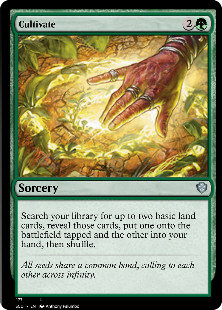 Cultivate [Starter Commander Decks] | Exor Games Dartmouth