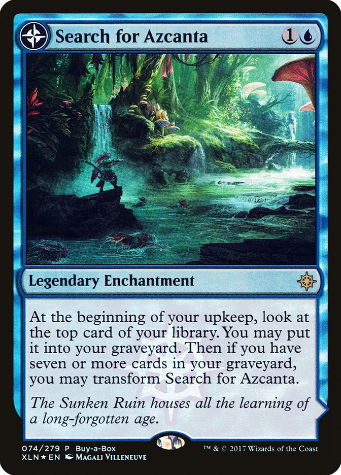 Search for Azcanta // Azcanta, the Sunken Ruin (Buy-A-Box) [Ixalan Treasure Chest] | Exor Games Dartmouth