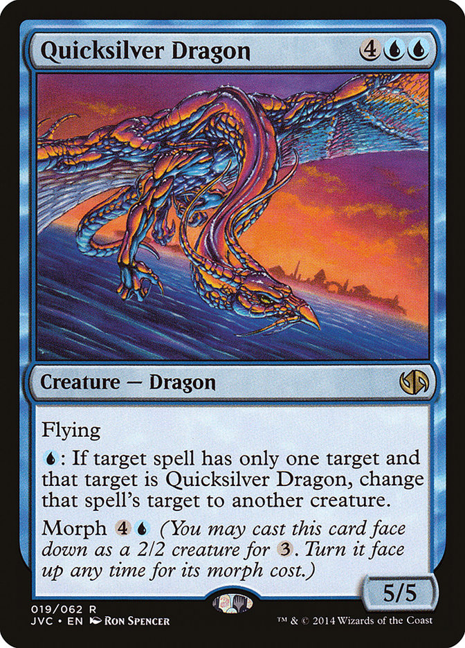 Quicksilver Dragon [Duel Decks Anthology] | Exor Games Dartmouth