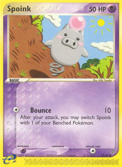 Spoink (73/97) [EX: Dragon] | Exor Games Dartmouth