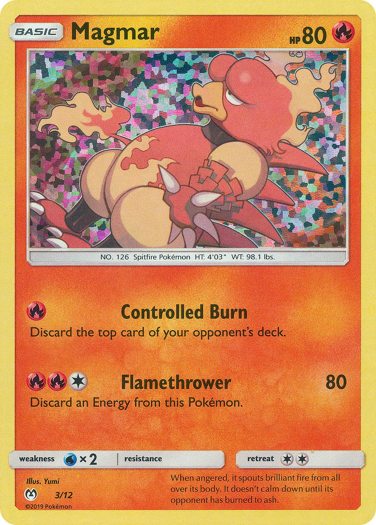 Magmar (3/12) [McDonald's Promos: 2019 Collection] | Exor Games Dartmouth