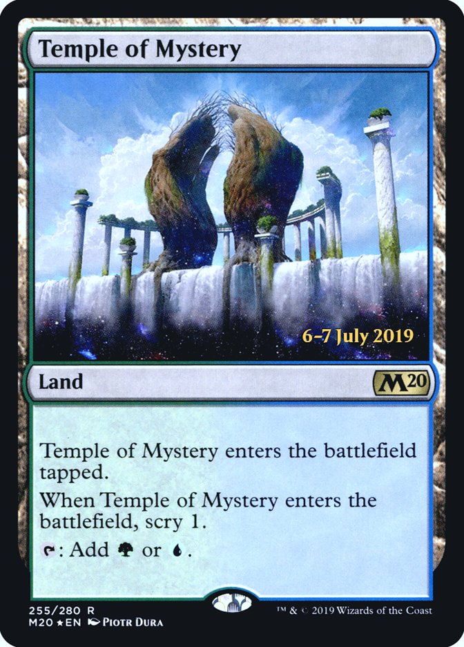 Temple of Mystery  [Core Set 2020 Prerelease Promos] | Exor Games Dartmouth