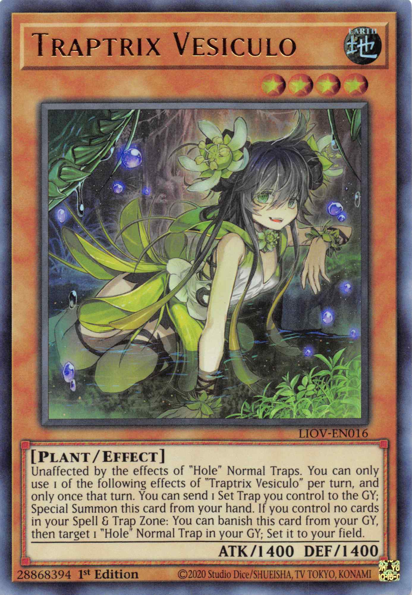 Traptrix Vesiculo [LIOV-EN016] Ultra Rare | Exor Games Dartmouth