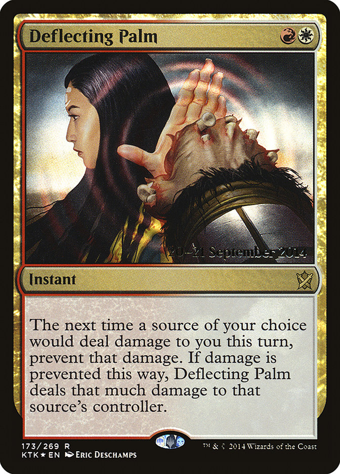 Deflecting Palm  [Khans of Tarkir Prerelease Promos] | Exor Games Dartmouth