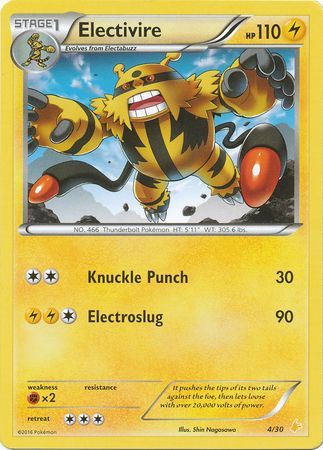 Electivire (4/30) [XY: Trainer Kit 3 - Pikachu Libre] | Exor Games Dartmouth