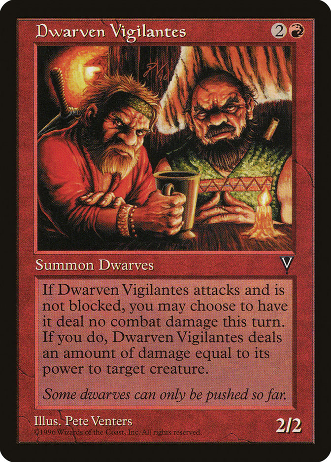 Dwarven Vigilantes [Visions] | Exor Games Dartmouth