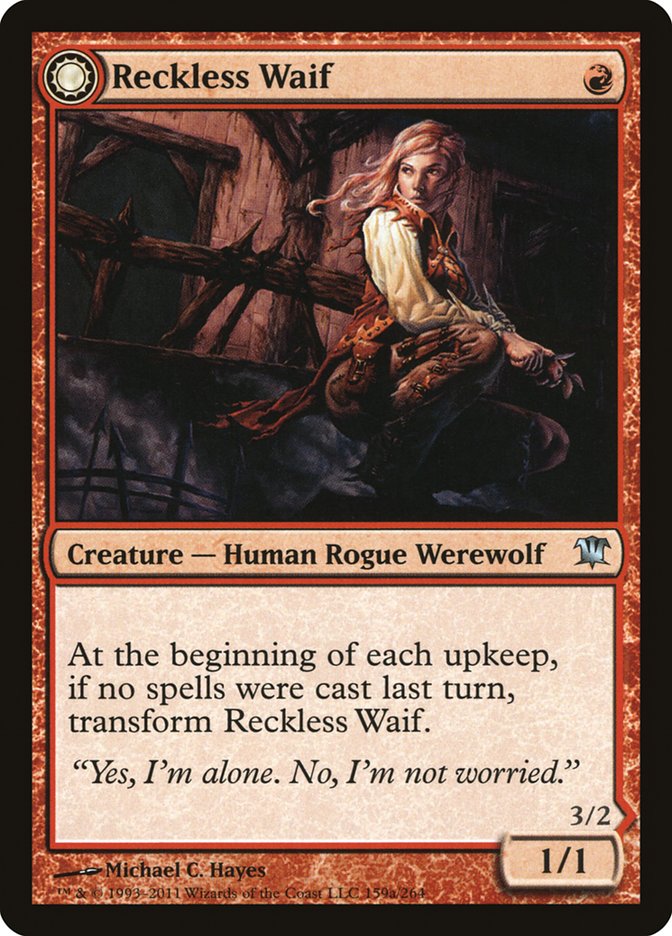 Reckless Waif // Merciless Predator [Innistrad] | Exor Games Dartmouth