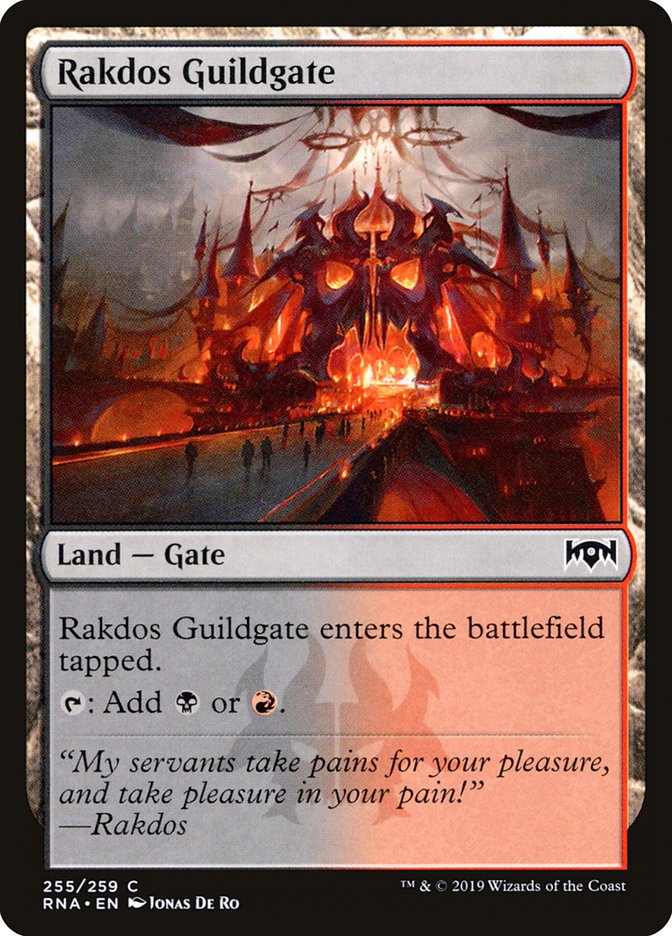 Rakdos Guildgate (255/259) [Ravnica Allegiance] | Exor Games Dartmouth