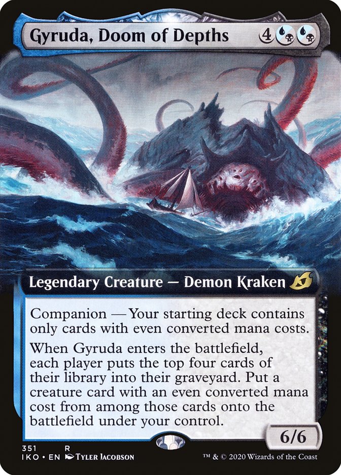 Gyruda, Doom of Depths (Extended Art) [Ikoria: Lair of Behemoths] | Exor Games Dartmouth