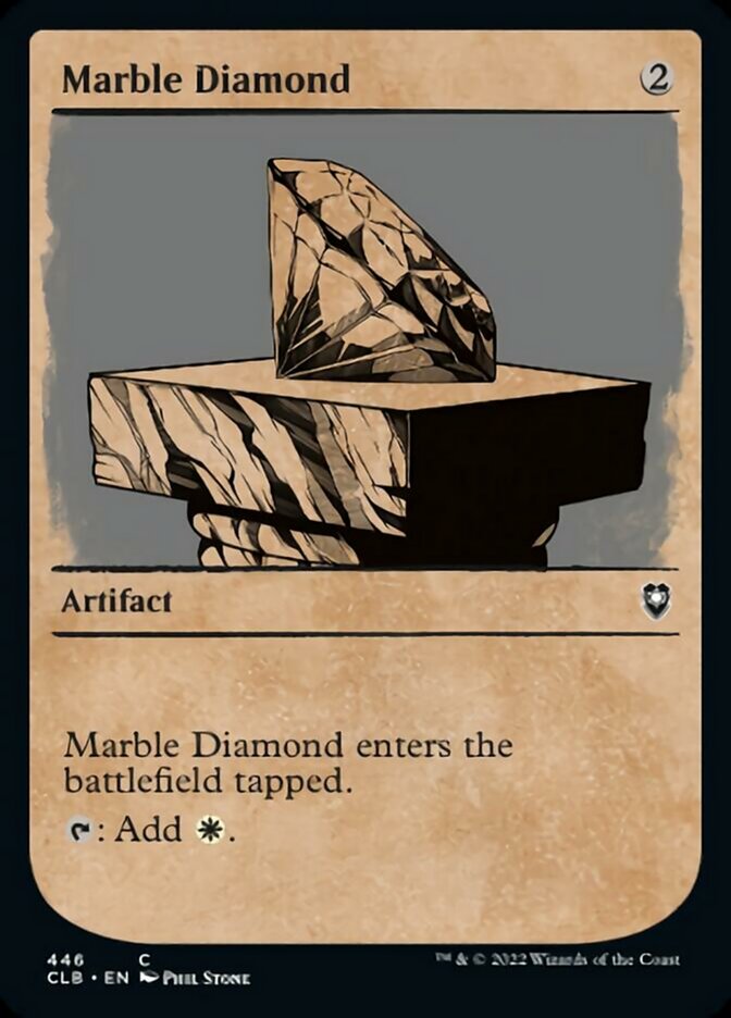 Marble Diamond (Showcase) [Commander Legends: Battle for Baldur's Gate] | Exor Games Dartmouth