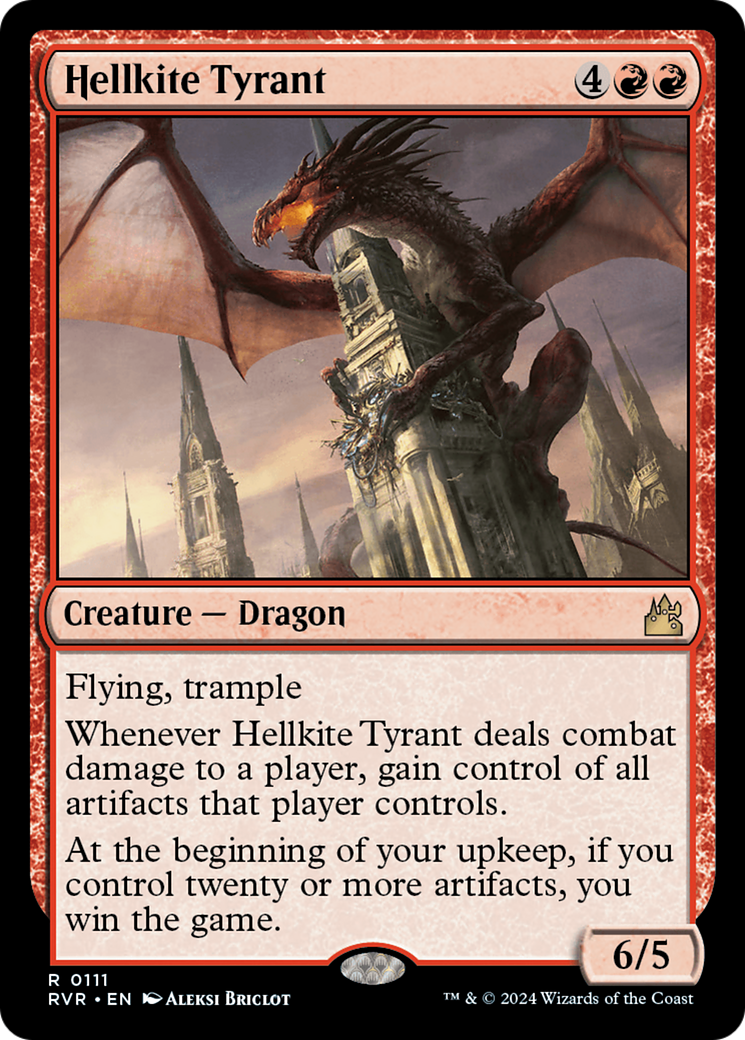 Hellkite Tyrant [Ravnica Remastered] | Exor Games Dartmouth