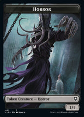 Horror // Eldrazi Horror Double-sided Token [Commander Legends: Battle for Baldur's Gate Tokens] | Exor Games Dartmouth