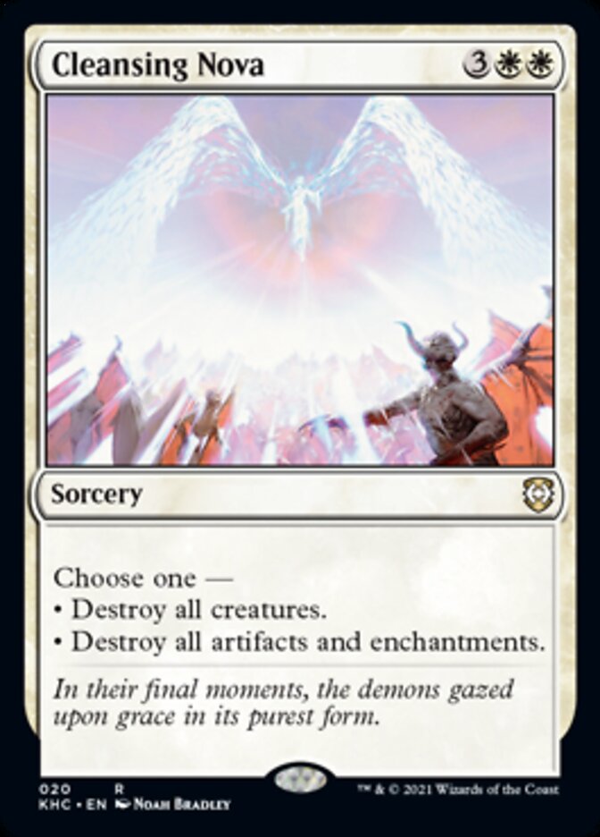 Cleansing Nova [Kaldheim Commander] | Exor Games Dartmouth