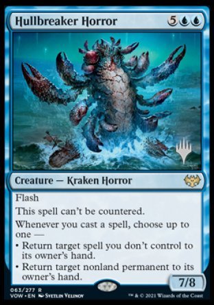 Hullbreaker Horror (Promo Pack) [Innistrad: Crimson Vow Promos] | Exor Games Dartmouth