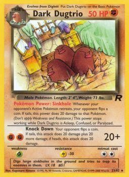 Dark Dugtrio (23/82) [Team Rocket Unlimited] | Exor Games Dartmouth