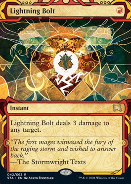 Lightning Bolt (Etched Foil) [Strixhaven Mystical Archive] | Exor Games Dartmouth