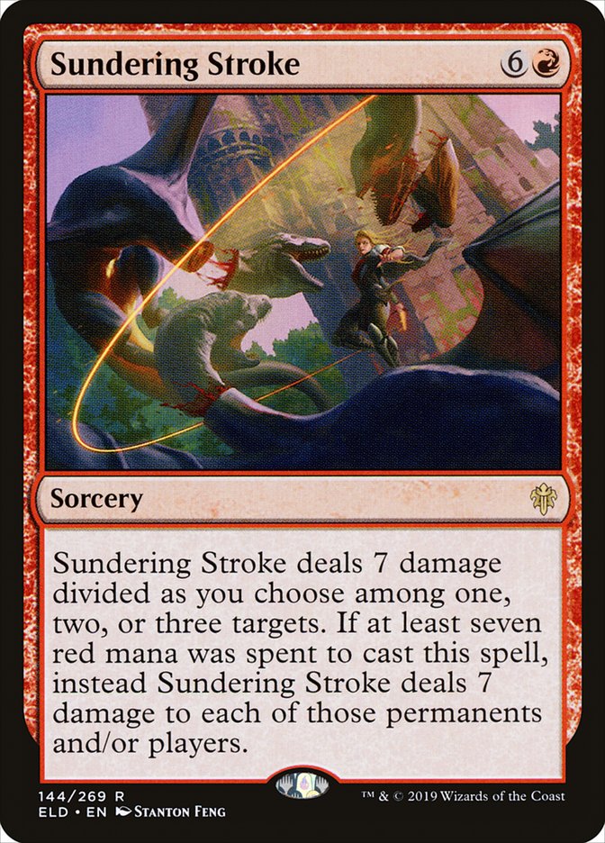 Sundering Stroke [Throne of Eldraine] | Exor Games Dartmouth