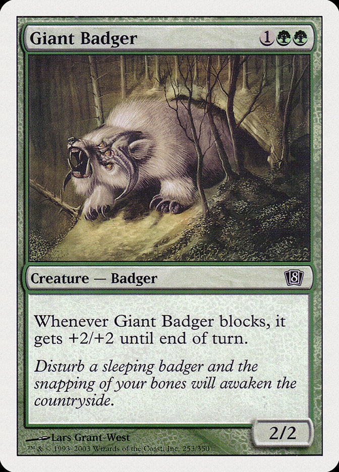 Giant Badger [Eighth Edition] | Exor Games Dartmouth