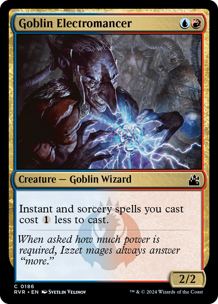 Goblin Electromancer [Ravnica Remastered] | Exor Games Dartmouth