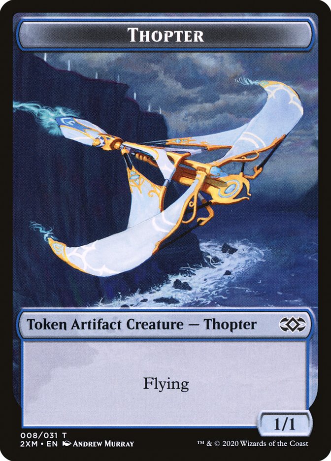 Thopter (008/031) [Double Masters Tokens] | Exor Games Dartmouth