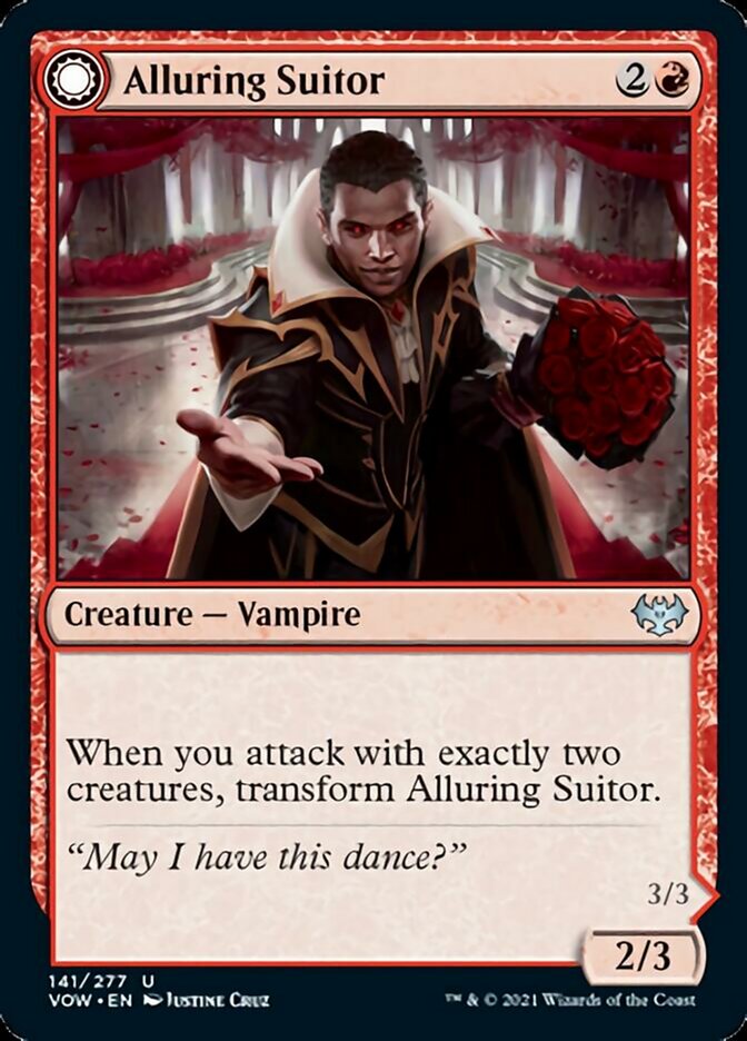 Alluring Suitor // Deadly Dancer [Innistrad: Crimson Vow] | Exor Games Dartmouth