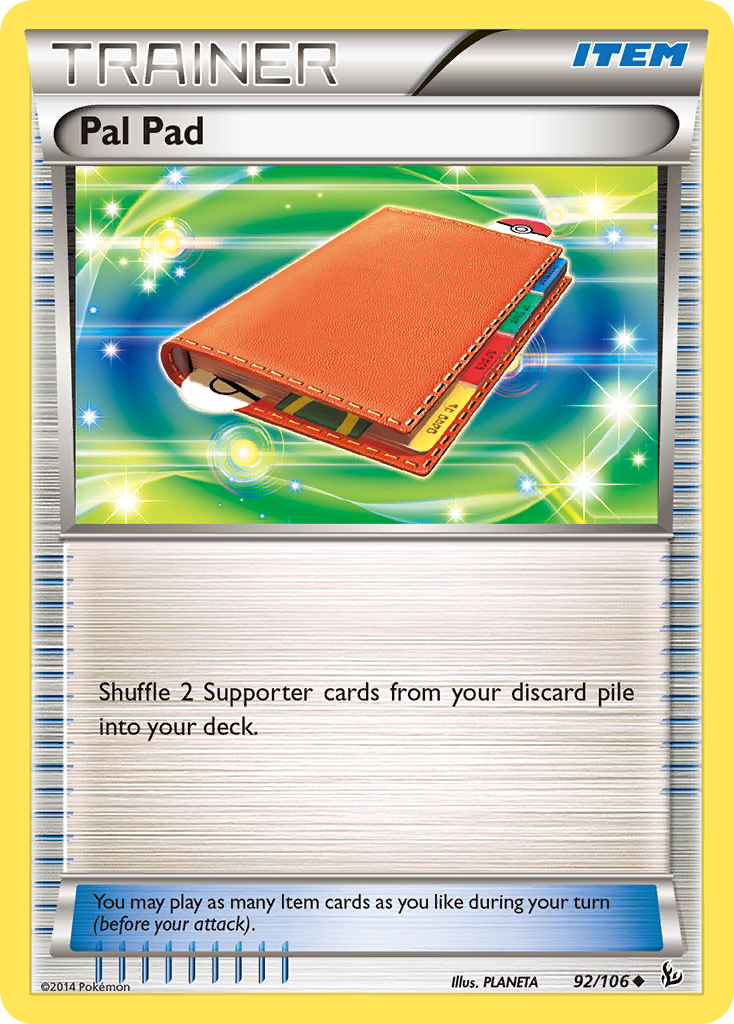 Pal Pad (92/106) [XY: Flashfire] | Exor Games Dartmouth