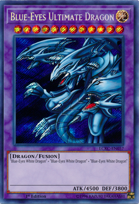 Blue-Eyes Ultimate Dragon [LCKC-EN057] Secret Rare | Exor Games Dartmouth