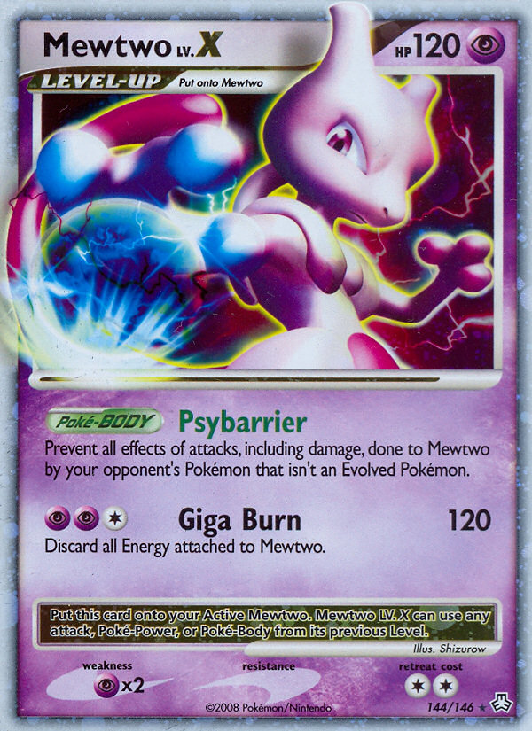 Mewtwo LV.X (144/146) [Diamond & Pearl: Legends Awakened] | Exor Games Dartmouth