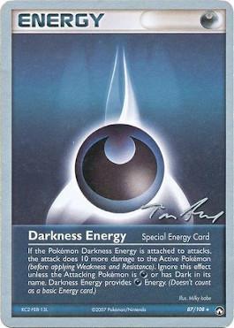 Darkness Energy (87/108) (Legendary Ascent - Tom Roos) [World Championships 2007] | Exor Games Dartmouth