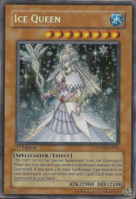 Ice Queen [SOVR-EN094] Secret Rare | Exor Games Dartmouth