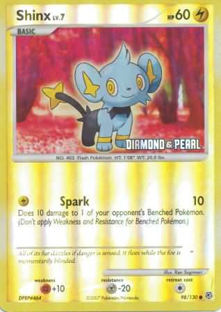 Shinx (98/130) [Burger King Promos: 2008 Collection] | Exor Games Dartmouth