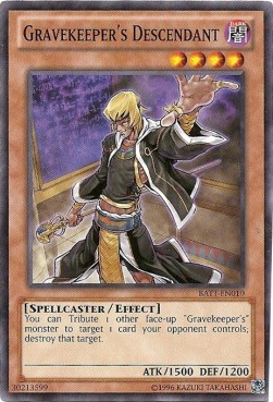 Gravekeeper's Descendant [BATT-EN010] Starfoil Rare | Exor Games Dartmouth