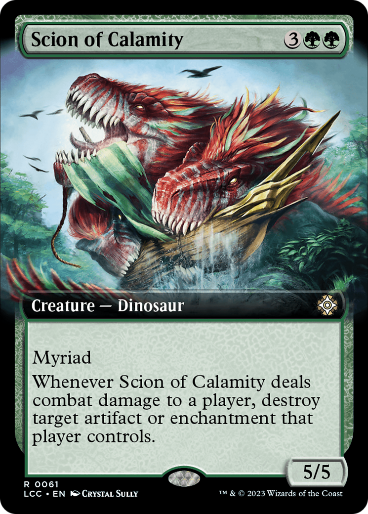 Scion of Calamity (Extended Art) [The Lost Caverns of Ixalan Commander] | Exor Games Dartmouth