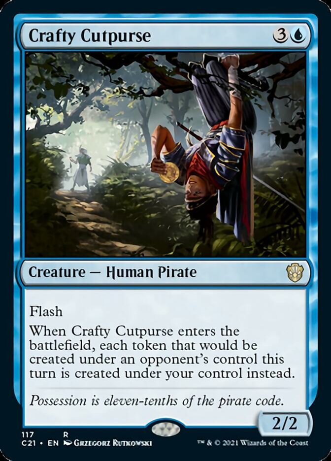 Crafty Cutpurse [Commander 2021] | Exor Games Dartmouth