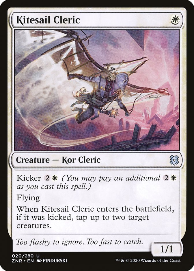 Kitesail Cleric [Zendikar Rising] | Exor Games Dartmouth