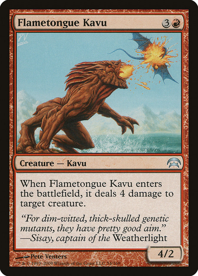 Flametongue Kavu [Planechase] | Exor Games Dartmouth