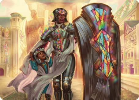 Guardian of New Benalia Art Card [Dominaria United Art Series] | Exor Games Dartmouth