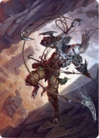 Akiri, Fearless Voyager Art Card [Zendikar Rising Art Series] | Exor Games Dartmouth