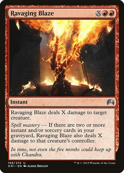 Ravaging Blaze [Magic Origins] | Exor Games Dartmouth