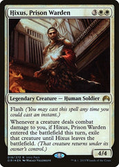 Hixus, Prison Warden [Magic Origins Promos] | Exor Games Dartmouth