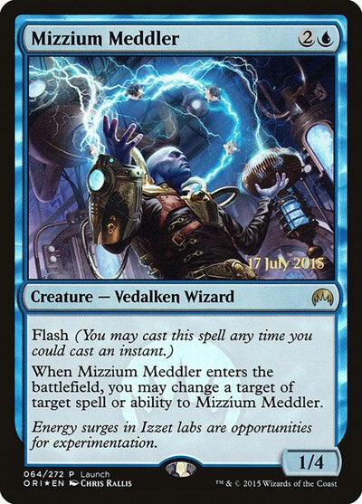 Mizzium Meddler [Magic Origins Promos] | Exor Games Dartmouth