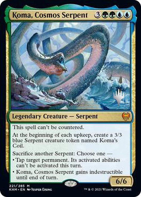 Koma, Cosmos Serpent [Kaldheim Promo Pack] | Exor Games Dartmouth