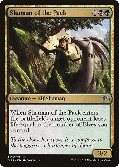 Shaman of the Pack [Magic Origins] | Exor Games Dartmouth