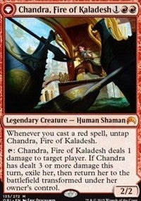 Chandra, Fire of Kaladesh // Chandra, Roaring Flame [Magic Origins] | Exor Games Dartmouth