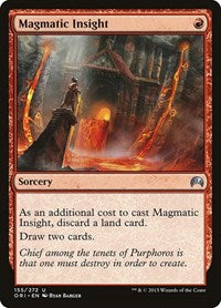 Magmatic Insight [Magic Origins] | Exor Games Dartmouth