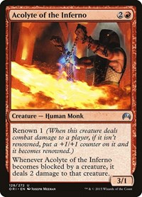 Acolyte of the Inferno [Magic Origins] | Exor Games Dartmouth