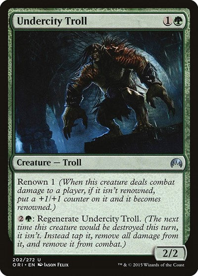 Undercity Troll [Magic Origins] | Exor Games Dartmouth