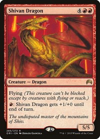 Shivan Dragon [Magic Origins] | Exor Games Dartmouth